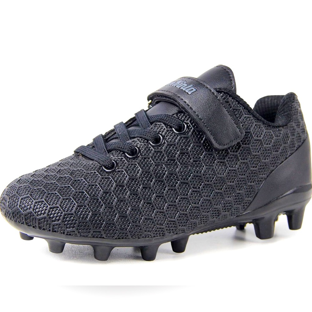 BomKinta Kid's FG Soccer Cleats Athletic Outdoor Soccer Shoes for children